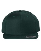 Yupoong Adult 6-Panel Structured Flat Visor Classic Snapback 6089